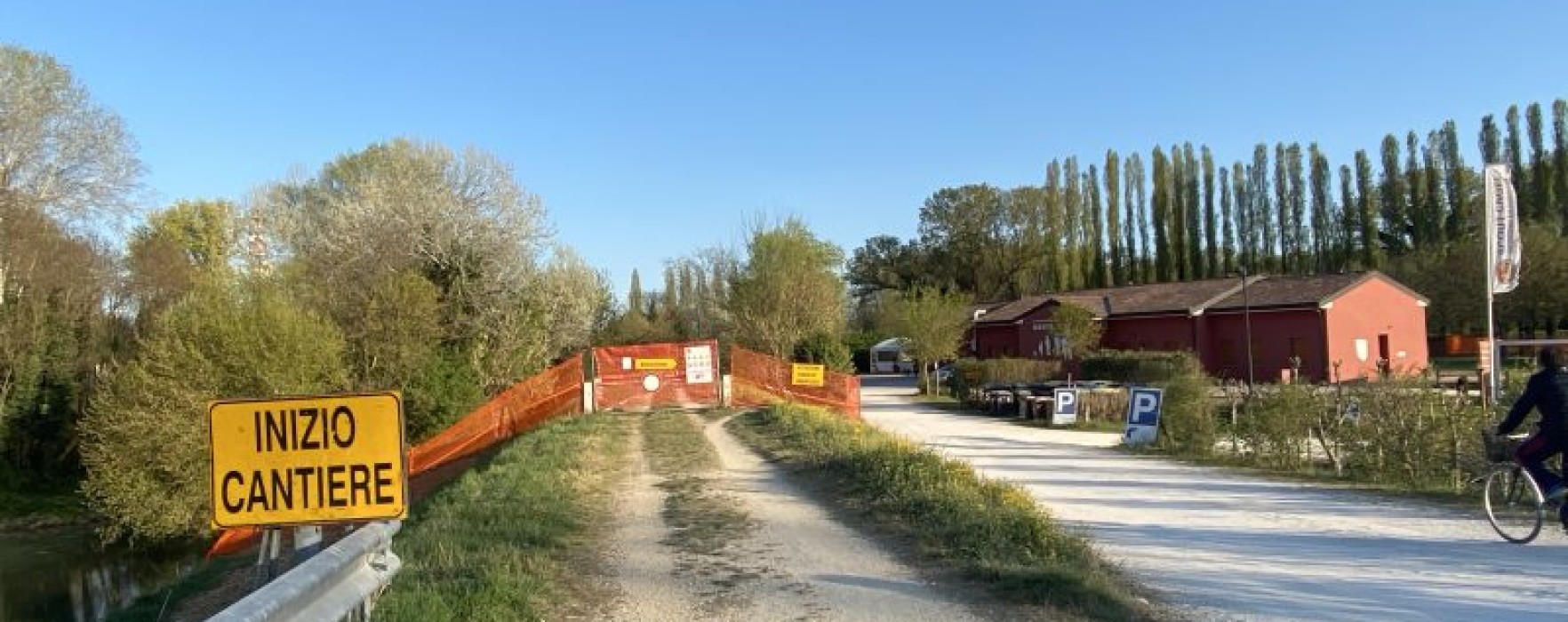 Camin: nuova passerella sul Roncajette